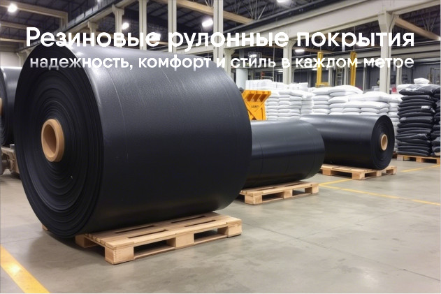 Резиновые рулонные покрытия от Sintegrol - надежность, комфорт и стиль в каждом метре